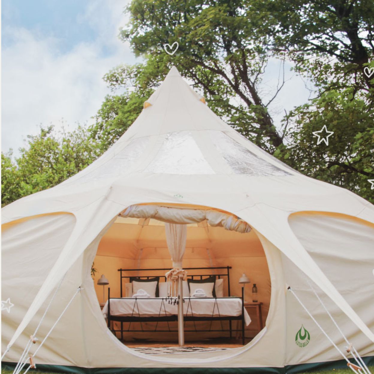 20 FT Stargazer Tent - Lotus Belle Canada